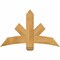 Ekena Millwork Alberta Rough Sawn Timber Gable Bracket, Western Red Cedar, 48"W x 30"H x 6"D x 6"F, 15/12 Pitch GBW048X30X0606ALB00RWR - alternate 1